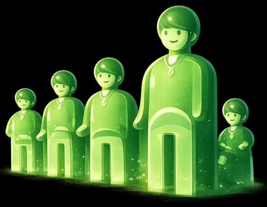 Illustration of a community group