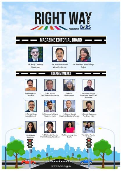 Right Way back cover: the Magazine Editorial Board